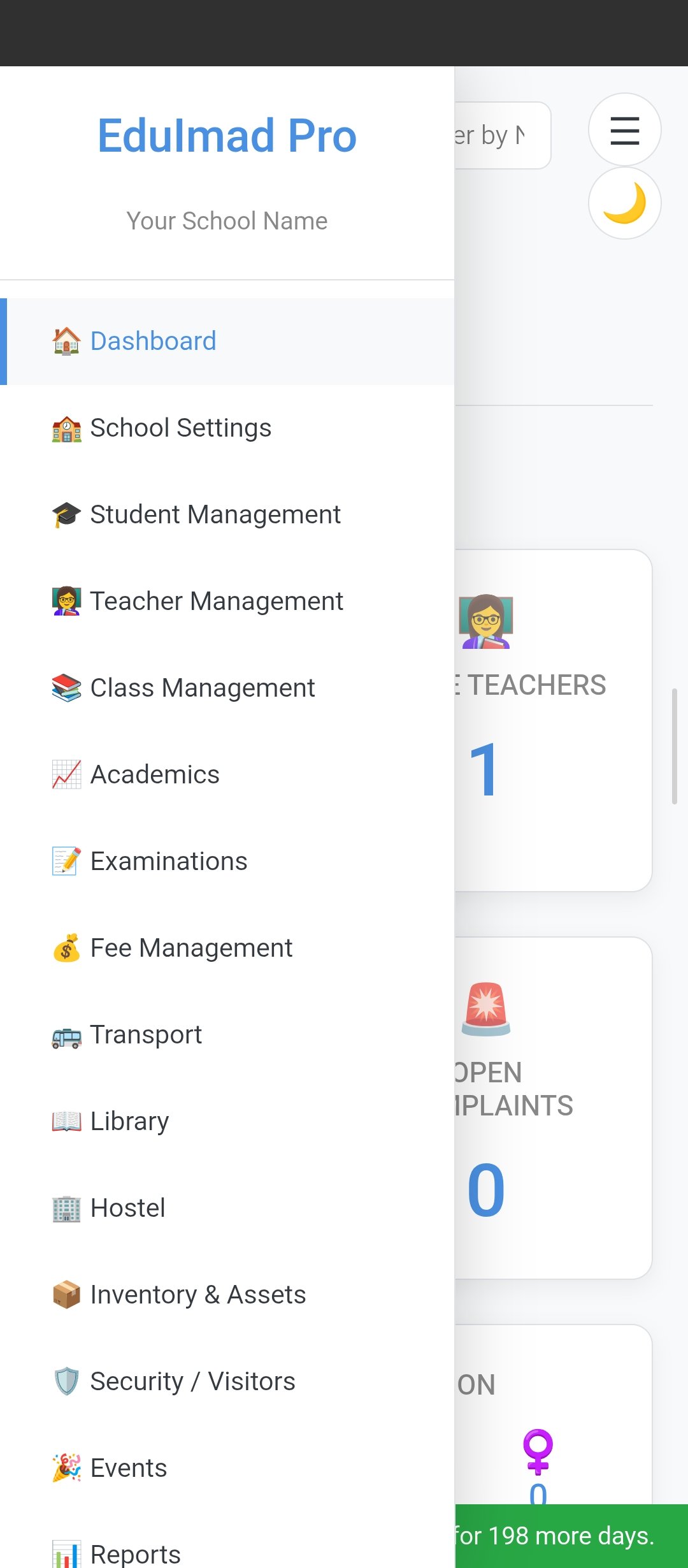 SMS ( SCHOOL MANAGEMENT SYSTEM 