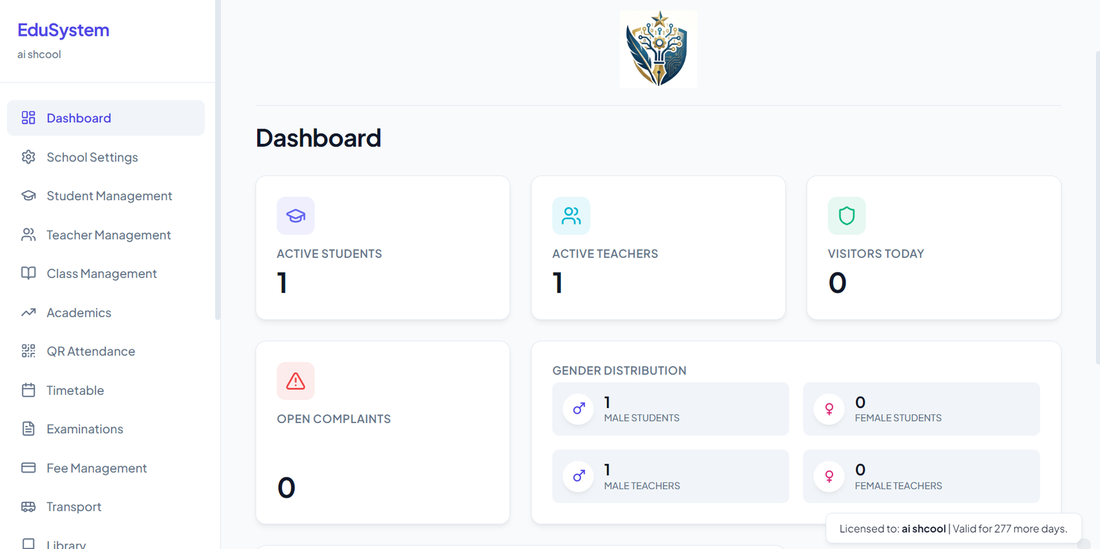 EDUSYSTEM — web project by Muhammad Imad Hassan